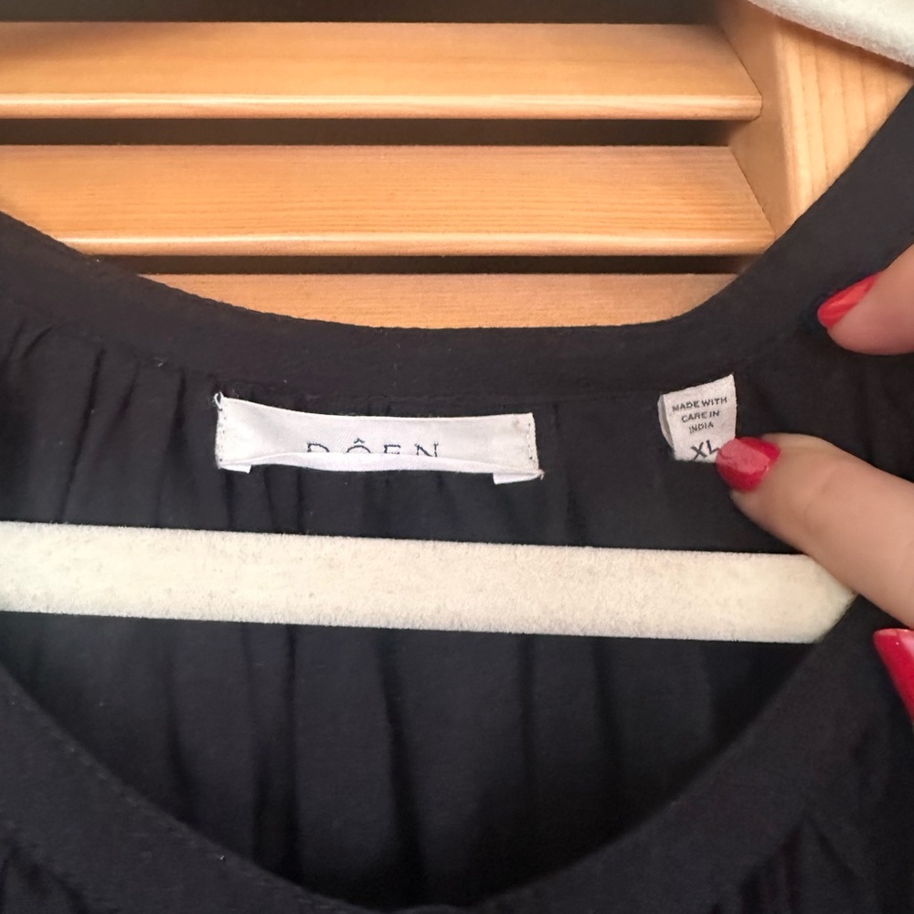 NWOT DOEN JIANA BLOUSE - Picture 7 of 8